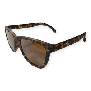 Goodr OG Polarized Sunglasses Brown Tortoise Frame